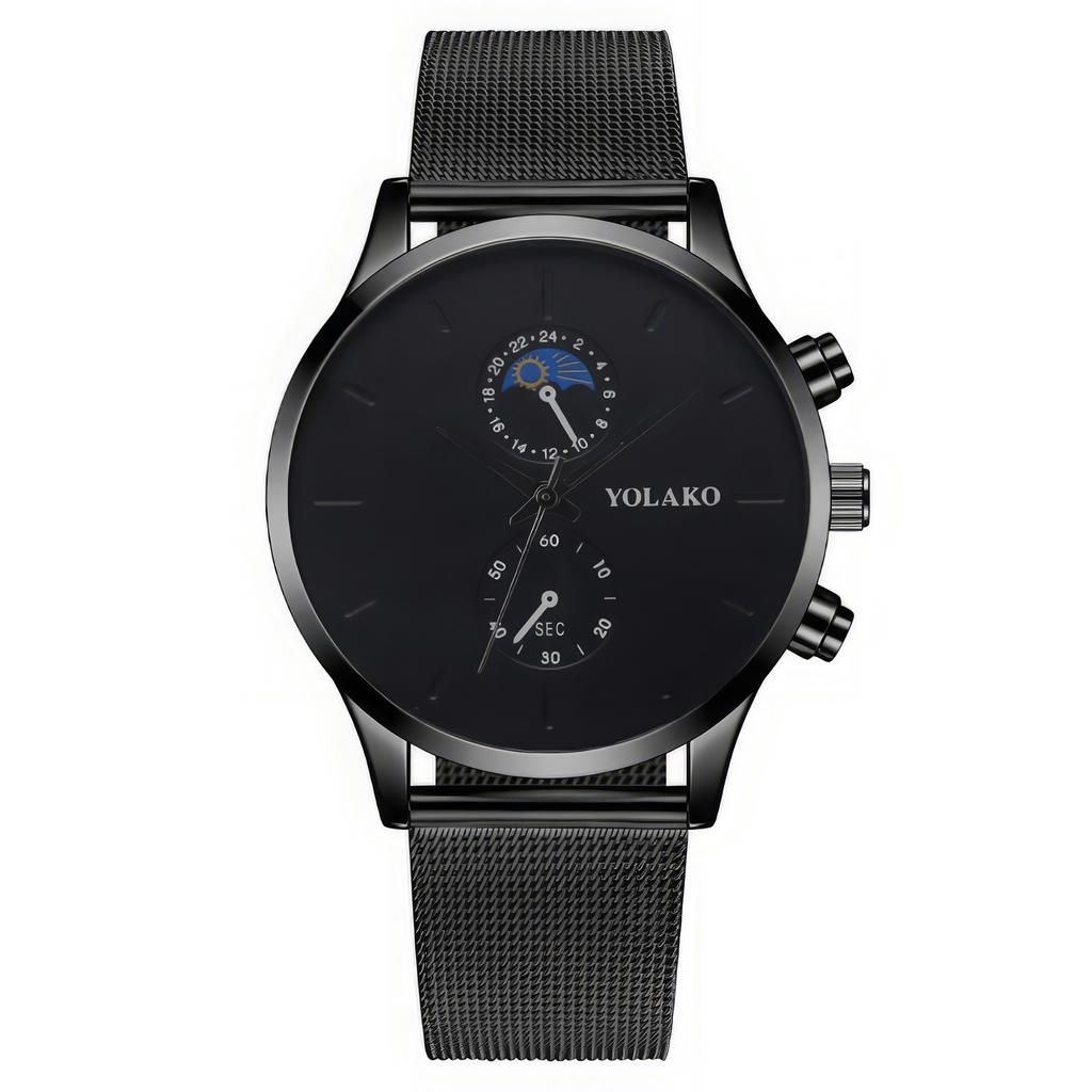 Men's Waterproof Luminous Running Alarm Clock Watch