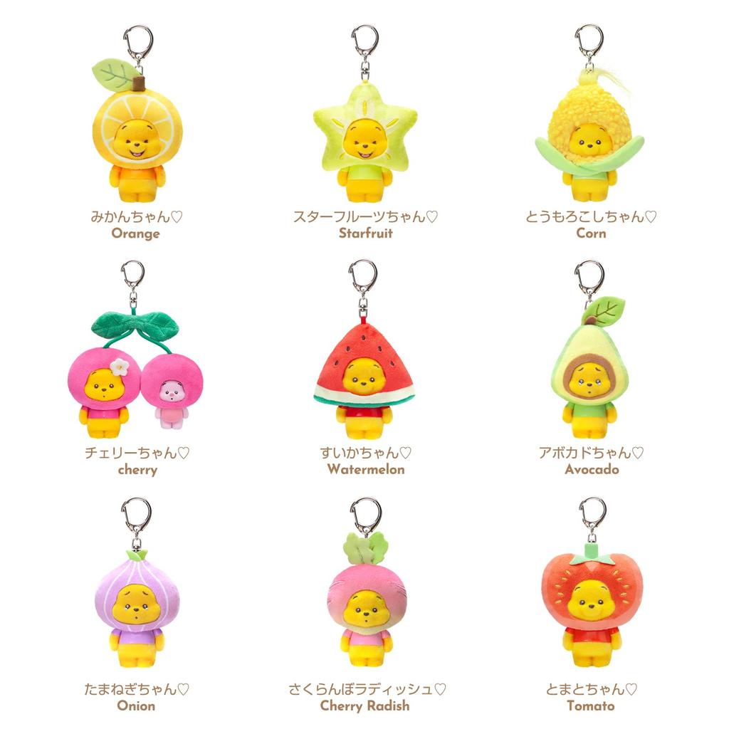 TOP SPIELZEUG Disney Winnie Puuh Plüsch Anhänger Serie Gachapon Blind Box Figur Plastikmodell Premium Weich-Vinyl Spielzeug Geburtstagsgeschenk Winnie Puuh