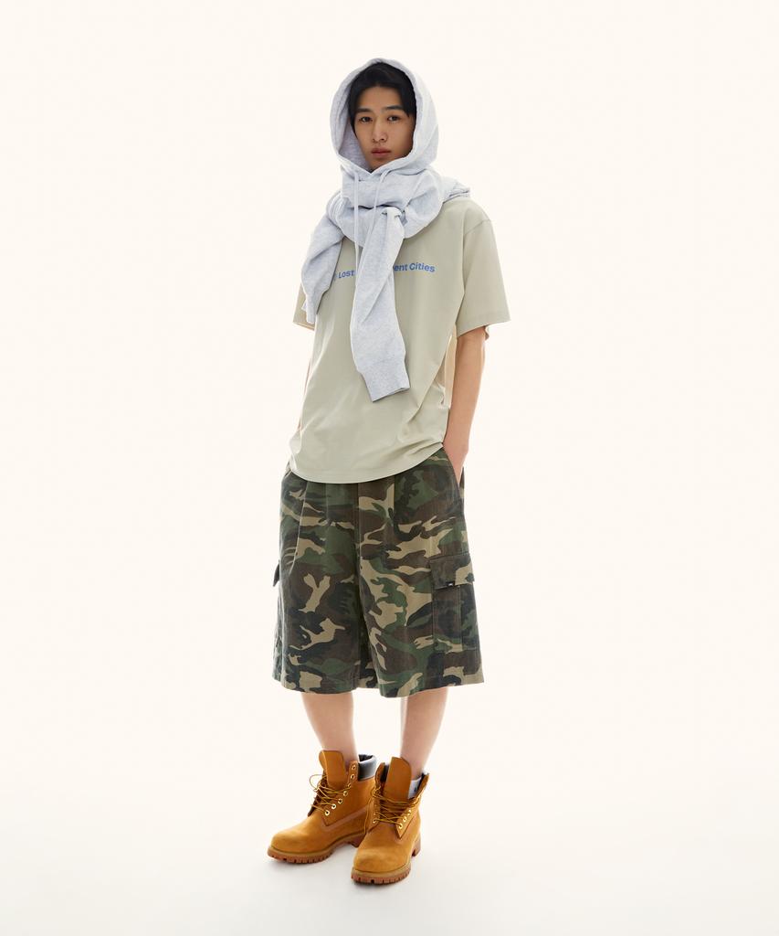 LMC Wide Cargo Shorts Camo