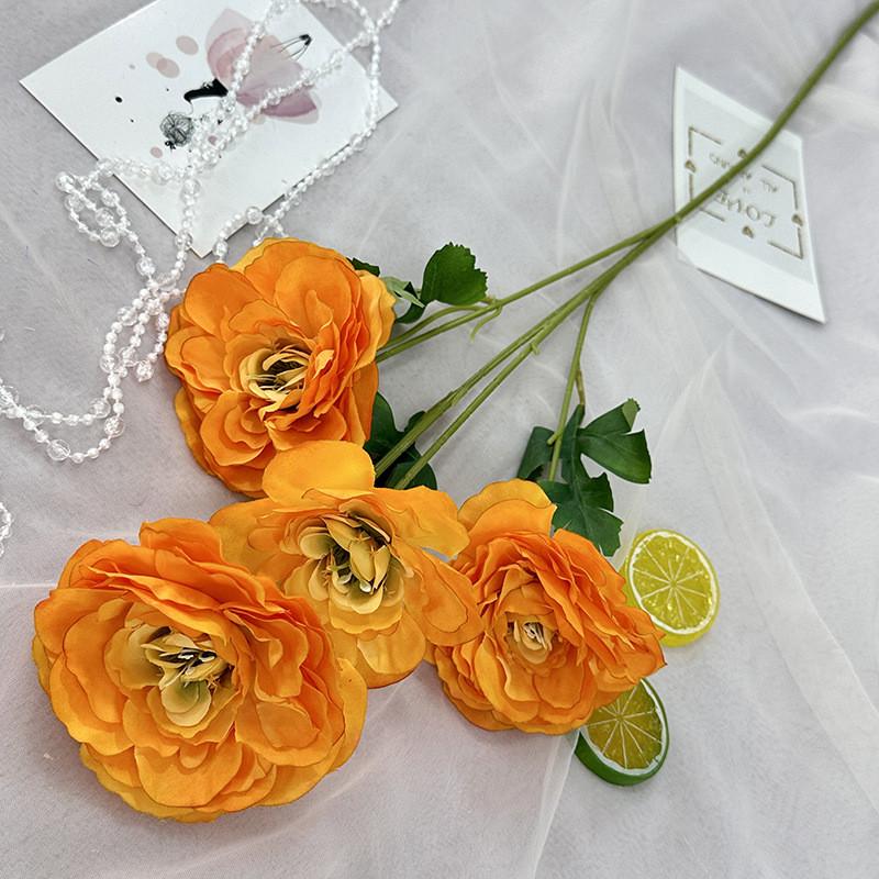 Flower Peony Artificial Wedding Hotel Restaurant Decoration Desktop Ornament