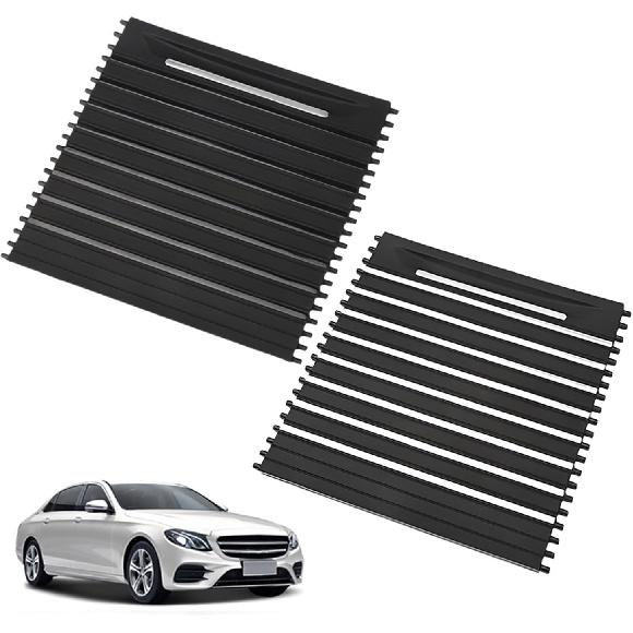 Cup Holder Sliding Cover Shutter 51169251973 Console Roller Blind Slide Replacement Fit for BMW X5 F15 X6 F16 2014-2018(A)