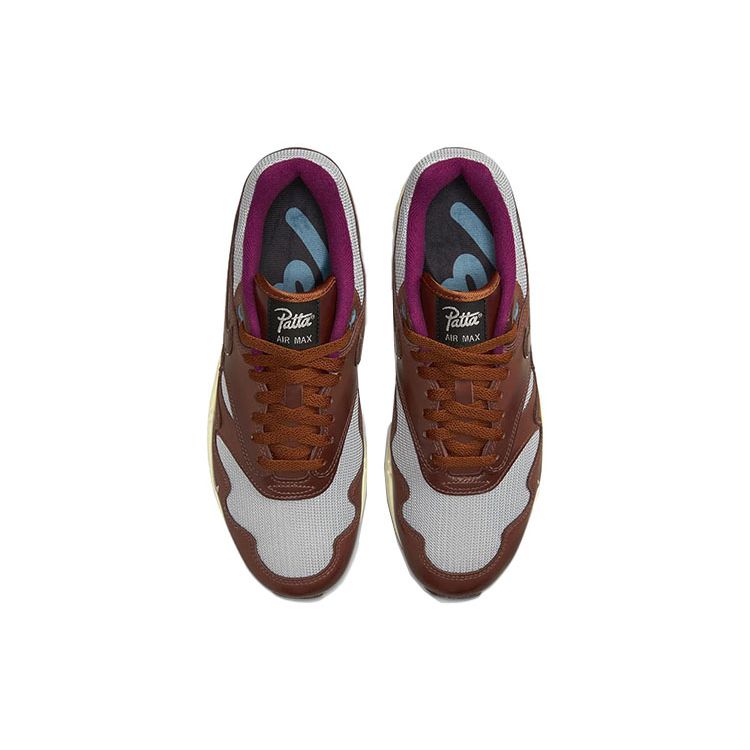 Patta x Nike Air Max 1 Dark Russet Unisex Tenisky Hnedá Metalická-Strieborná DO9549-200