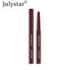 Pink Waterproof Automatic Matte Lip Liner - Smudge-Proof Lipstick Pencil