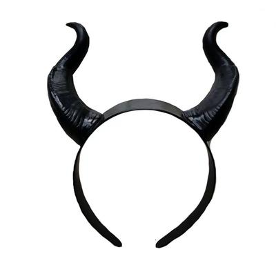 Opaska na głowę z diabelskimi rogami na Halloween na imprezę maskaradową i rekwizyty do występu