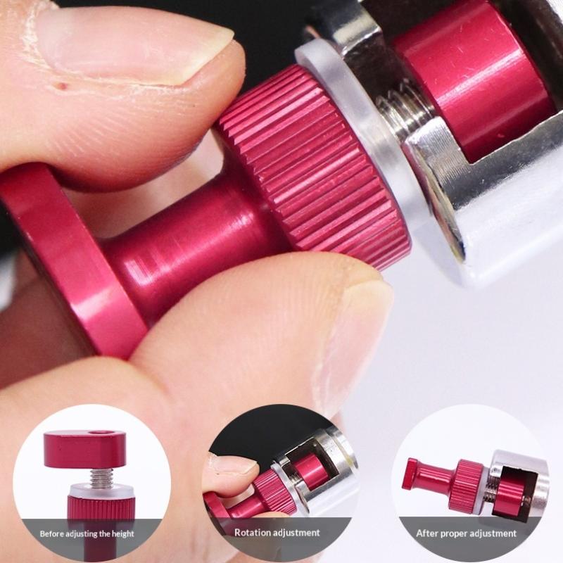 4Pcs Paintless Hail Dent Removal Tools Aluminum Alloy Glue Puller Tabs Hail Dent Slide Hammer Auto Body Repair Tool