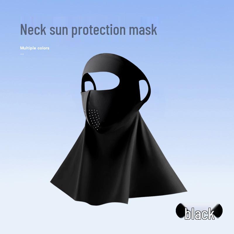 Ice Silk Women's Sunscreen Mask: UV Protection, Breathable, Stylish Design, Protects Eye Corners, 2024 Edition