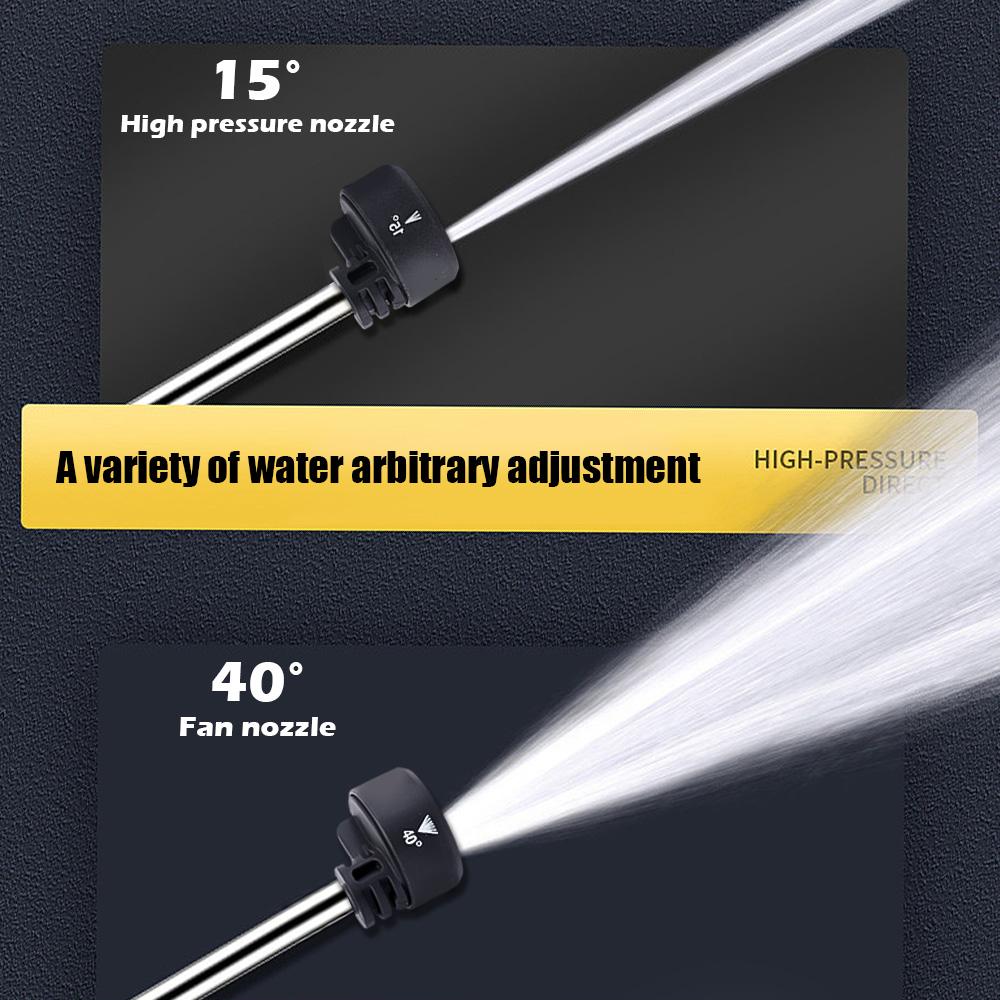 1 x Sechs-in-eins-Auto-Reinigungsdüse