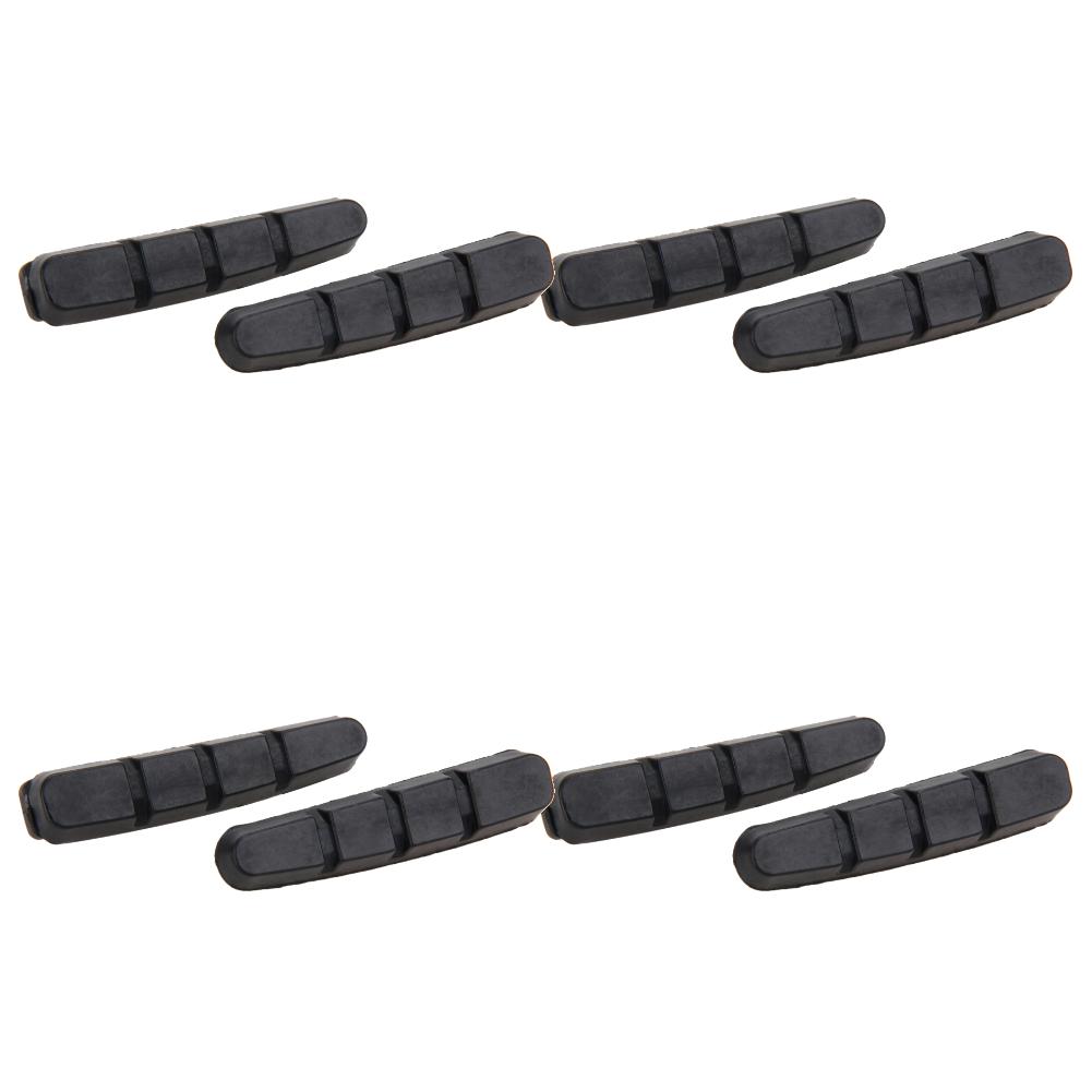 1-5pairs Road Bike Brake Pads Shoes for Alloy Rims Dura Ace Ultegra 105 Cartridge Outdoor Riding Bicycle Brake Shoe Rubber Block