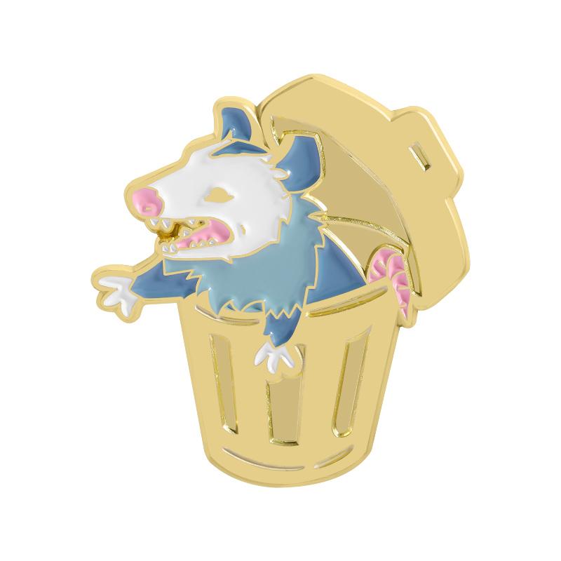 Cartoon Animal Drink Enamel Pins Witch Black Cat Elf Happiness Potion Christmas Gingerbread Coffee Drink Brooches Jewelry Gifts