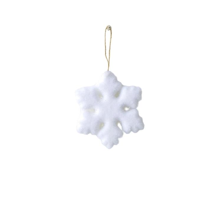 

Celebratory -Style Fuzzy-Coated Snow Crystalloid Decoration Soft Tree for Family Gathering Office Party Durable Celebratory Accent XS