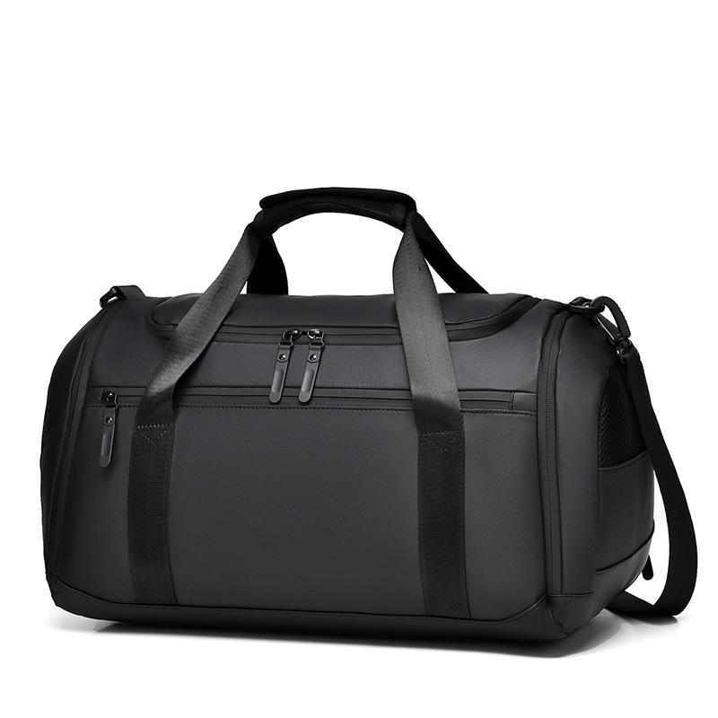 Travel Bag, Men's Trendy Casual Bag, Men's and Women's Dry and Wet Separated Shoe Compartment Handbag, Large-capacity Sports and Fitness Bag