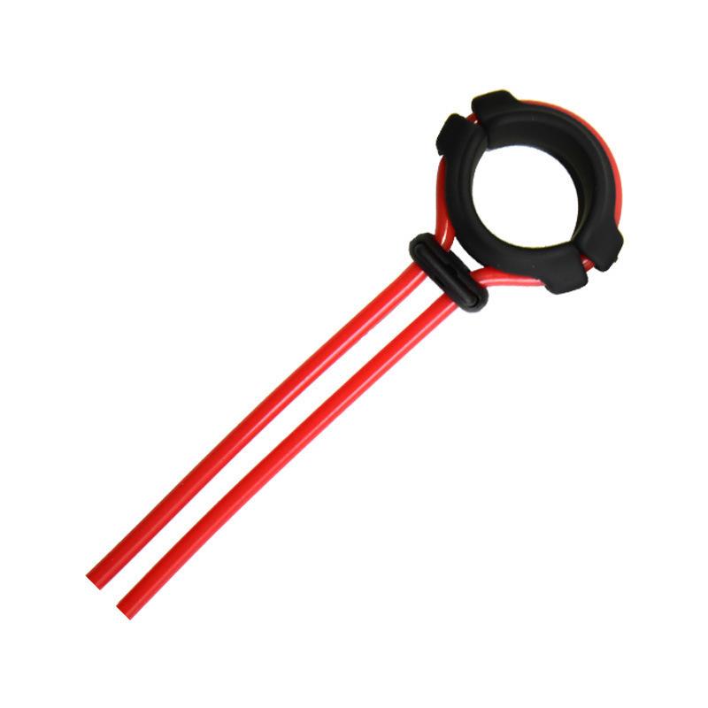 Male Cock Rings Adjustable Penis Ring Lock Ejaculation Scrotal Binding Ball Stretcher Rope Silicone Cockring Sex Toys For Men