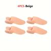 2pcs/6pcs Soft & Flexible Premium Toe Separators - RooRuns, Durable, Comfort for Long-Term Wear, Unisex Design for Men and Women of All Sizes