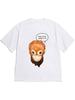 Funny Monkey Graphic TShirt Cute Korean Meme Tee Summer Harajuku Streetwear Tops For Women Unisex Short Sleeve