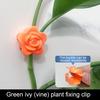 10Pcs Plant Climbing Wall Fixture Clip Self-Adhesive Climbing Vine Fixing Hook Traction