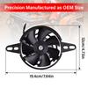 12V Motorcycle Cooling Fan Oil Cooler Engine Electric Radiator for Water Tank Radiator for ATV Beach Bike Honda Yamaha Suzuki