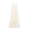 2026 Embroidered Suspender Dress Pure Desire Style Female Temperament Fashionable Waist Slimming Unique Long Children's Trend