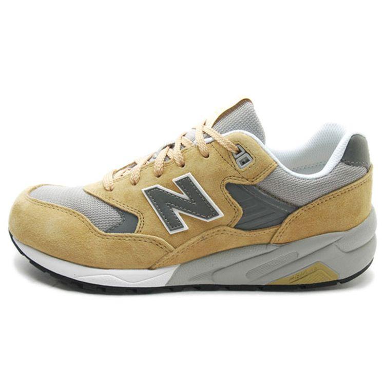 New Balance Nb 580 Retro Durable Low Top Casual Running Shoes Unisex Sneakers Yellow Gray MRT580BE