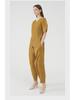 Miyake Women's Solid Color Slim Drape Straight Pants - New Spring/Summer 2025 Collection