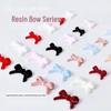 Candy Color Resin Bow Tie Nail Art Decorations - 100 Pieces (Large, Medium, Small)