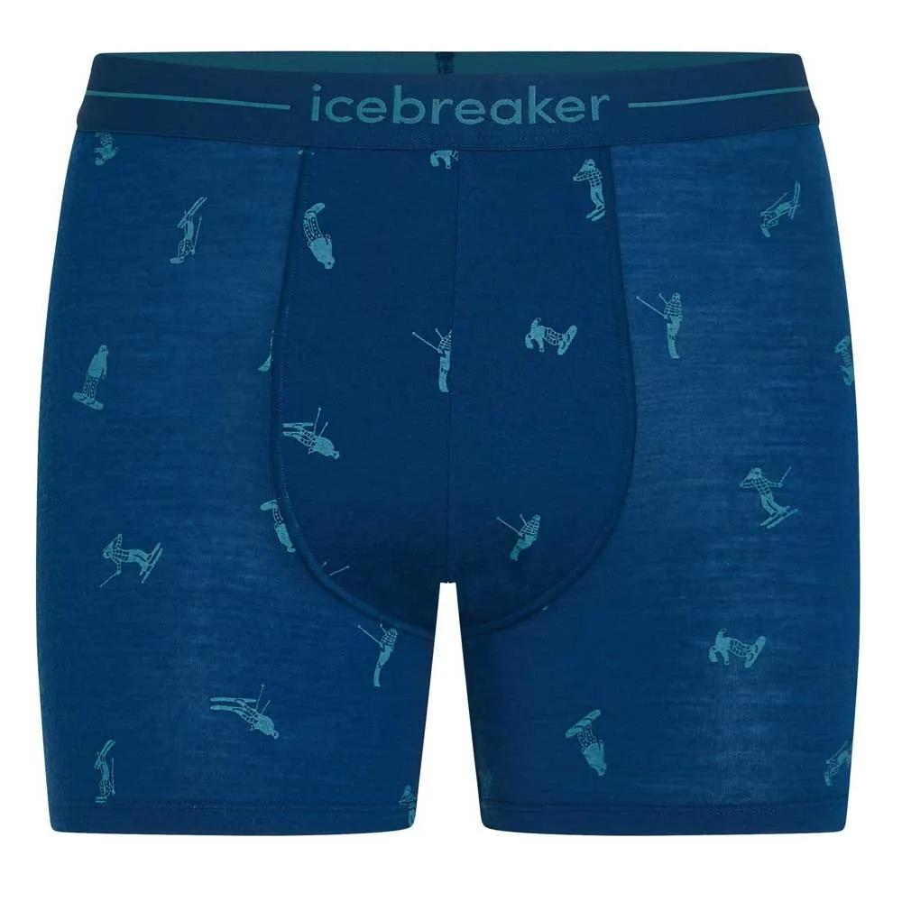 Icebreaker Merino 150 Anatomica Boxer Briefs Snow Day