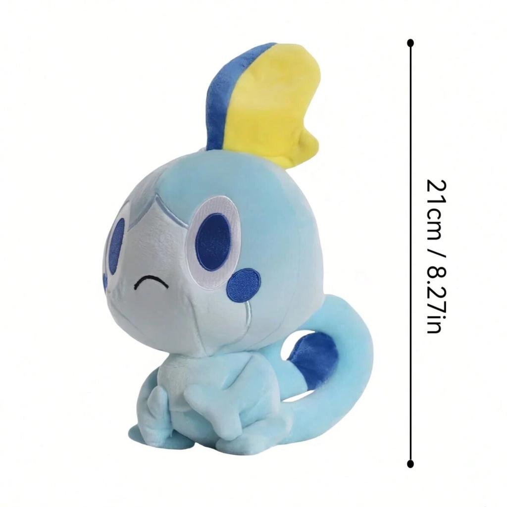 Plush Toys Scorbunny Grookey Sobble Mudkip Torchic Treecko Chimchar Chikorita Chespin Anime For birthdays Holiday Gifts
