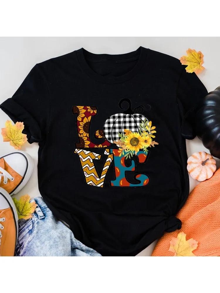 Thanksful Grateful Blessed Unisex Tshirt Funny Vintage Unisex Tshirt Pumpkin Plaid Harajuku Tumblr T Shirt Tee Tops
