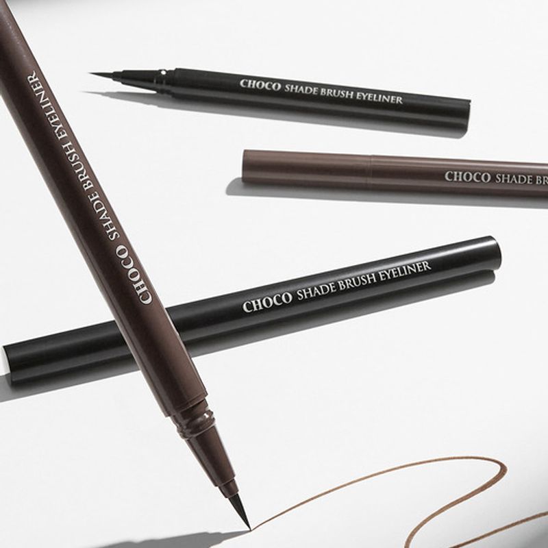 

SKINFOOD [1+1] Chocolate Shade Brush Eyeliner No. 1-2 (2ea) No. 1