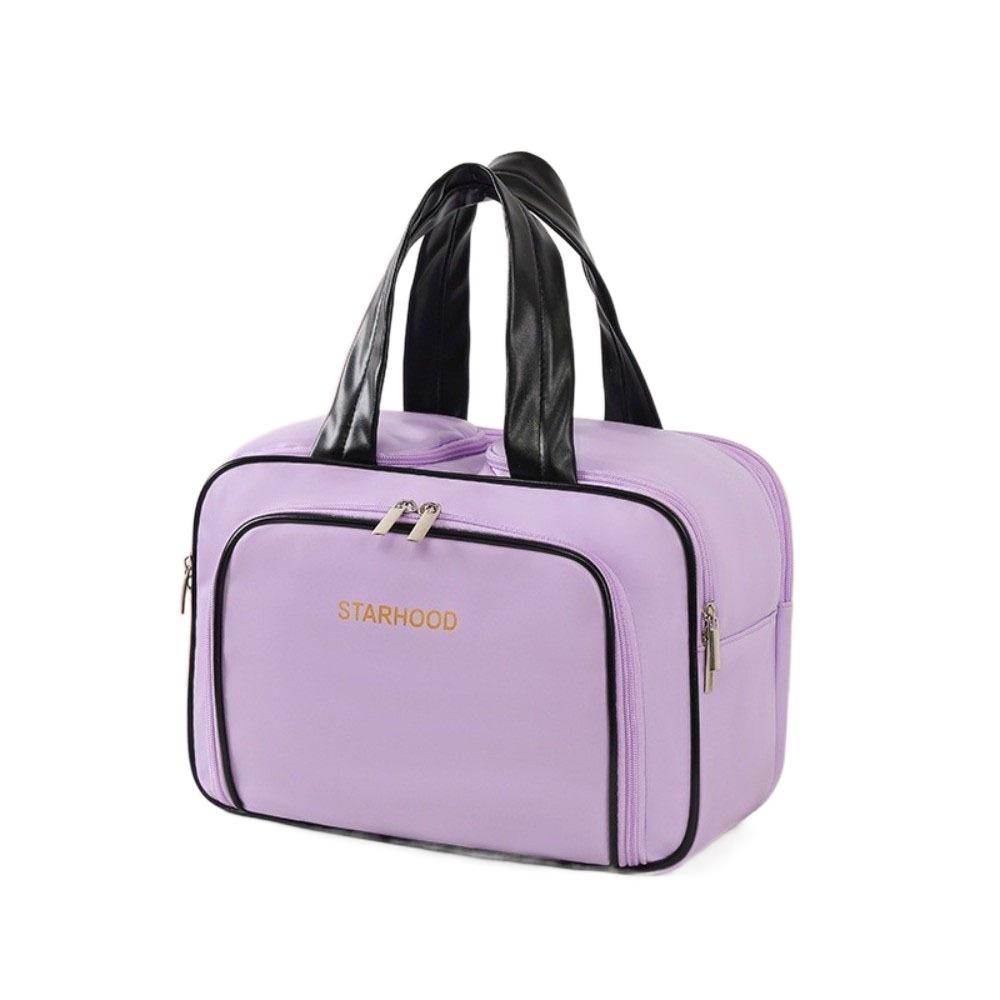 Lightweight Makeup Organizer Large Capacity Cosmetic Container Travel Toiletry Bag Business Trips