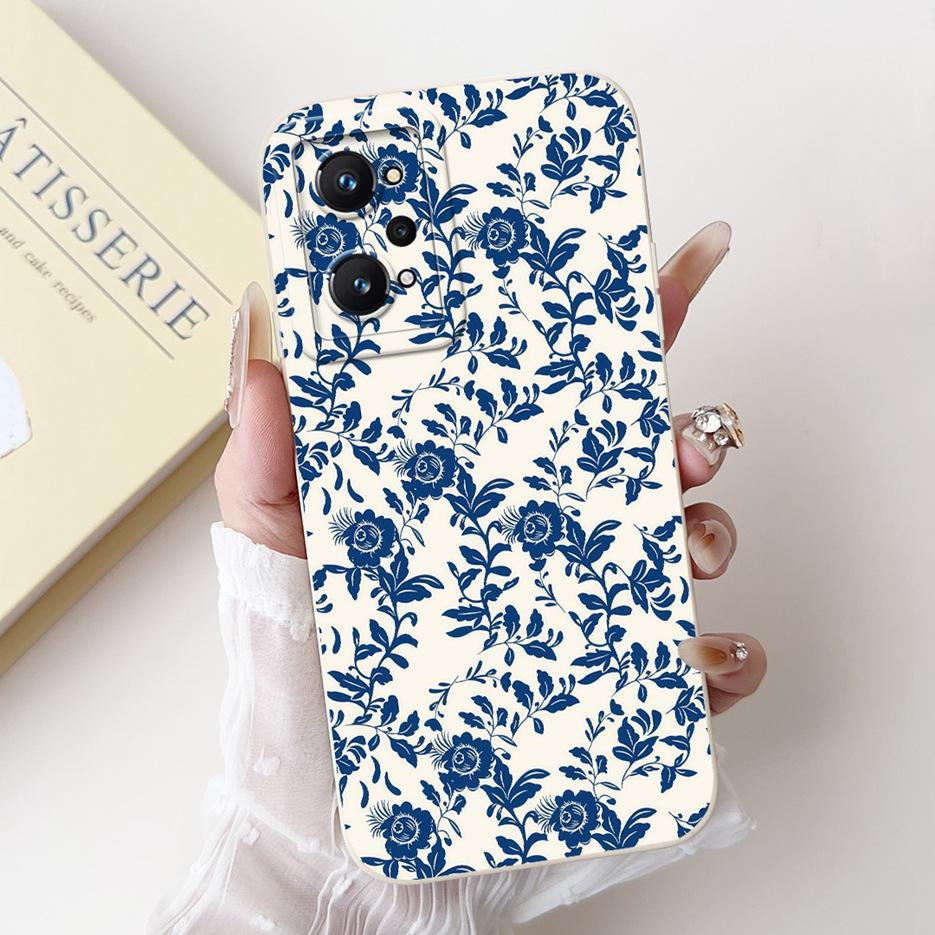 For Realme GT Neo 2 Case RMX3370 New Luxury Candy Painted Cover Soft Silicone Case For Realme GT2 Pro GT 2 Neo2 Back Cover Coque