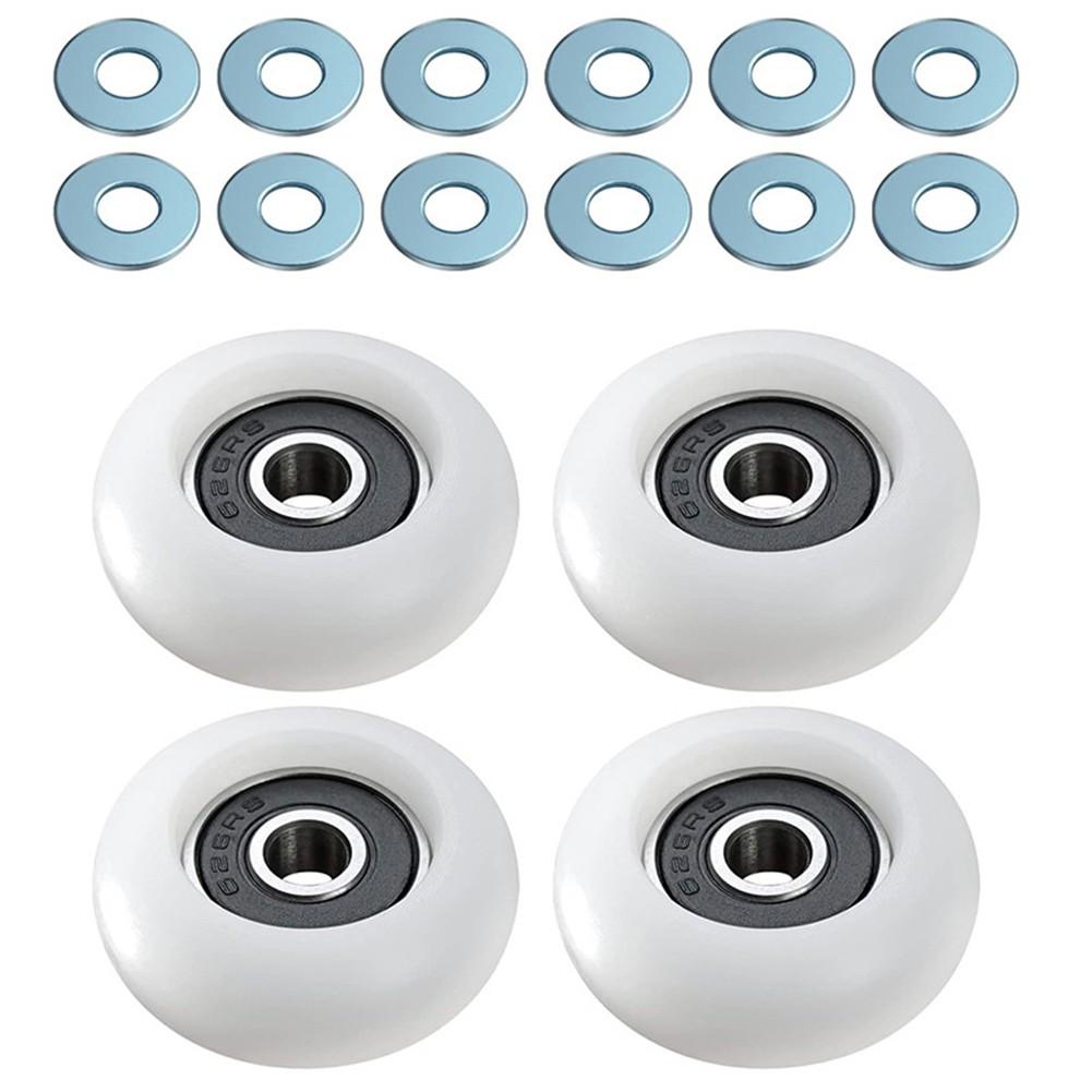 

4pcs Heavy Duty Exercise Roller Wheels Designed for Gym Models like 2000 XL