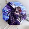 Homura Akemi  Pattern, Automatic Folding Umbrella, Portable and Foldable Design, 8 Ribs, a Christmas or Birthday Gift.