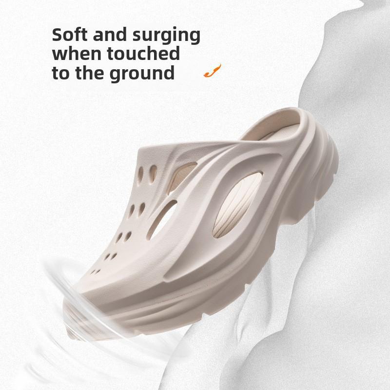 

Мужские Нескользящие Уличные Шлепанцы из ЭВА с Увеличением Роста, на Толстой Подошве, Без Запаха, Бесшумные M10 (Size 43.5-44)