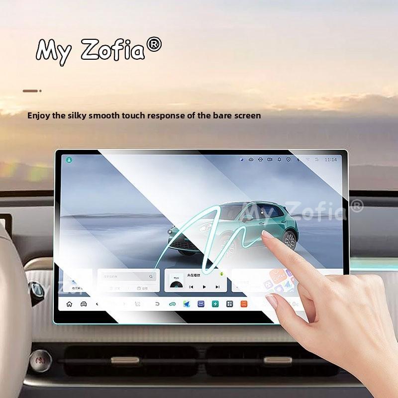 For GWM Ora 5 2025 2026 2027 High Transparency Anti-Burst Tempered Glass Screen Protector Car Cen Console Navigation Accessories