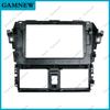 9 10 Inch Car Audio Radio Plate Fascia Frame For Toyota Yaris Vios 2013-2016 Big Screen 2Din DVD Player Panel Dash Mount Kit