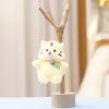 Cute Rabbit Keychain Cartoon Deer Duck Panda Child Backpack Plush Doll Pendant