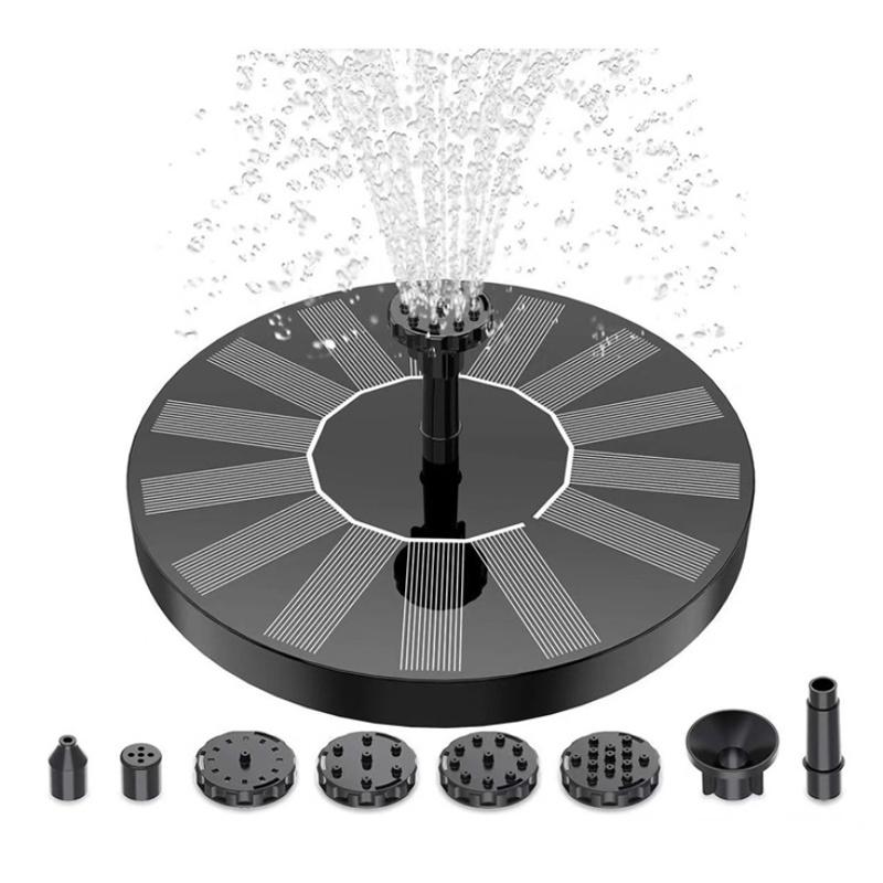 

Работающий на солнечной энергии плавающий фонтанный насос водный элемент аквариум сад пруд