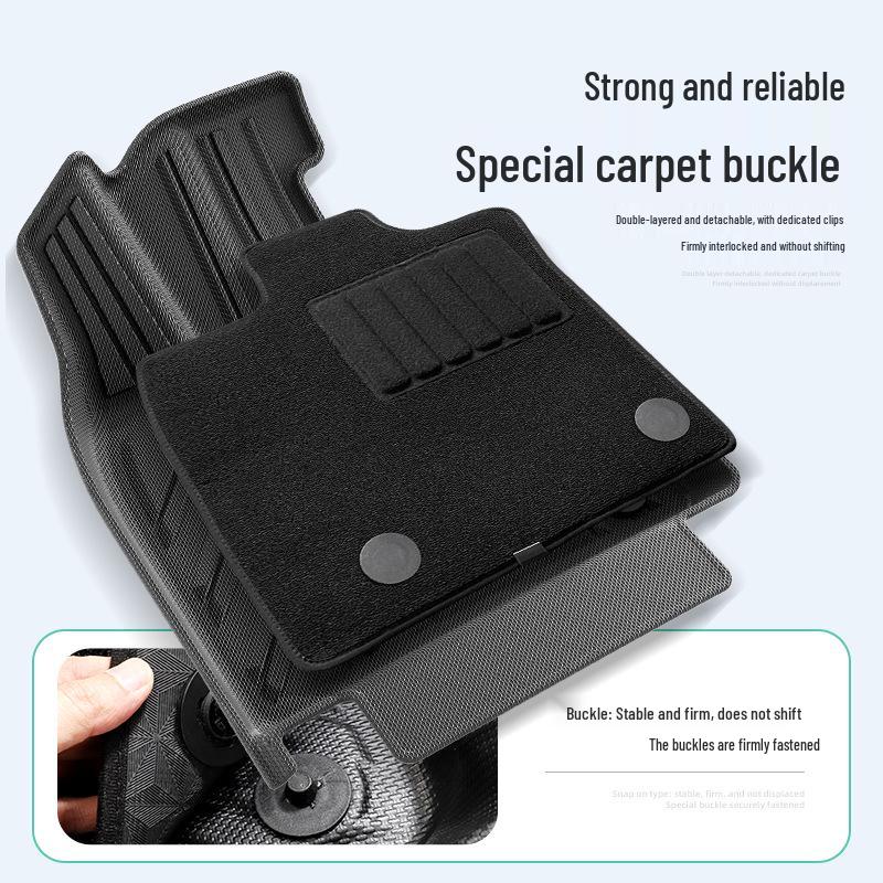 Eco-Friendly TPE Floor Mats & Trunk Mat for 2023 Toyota BZ3