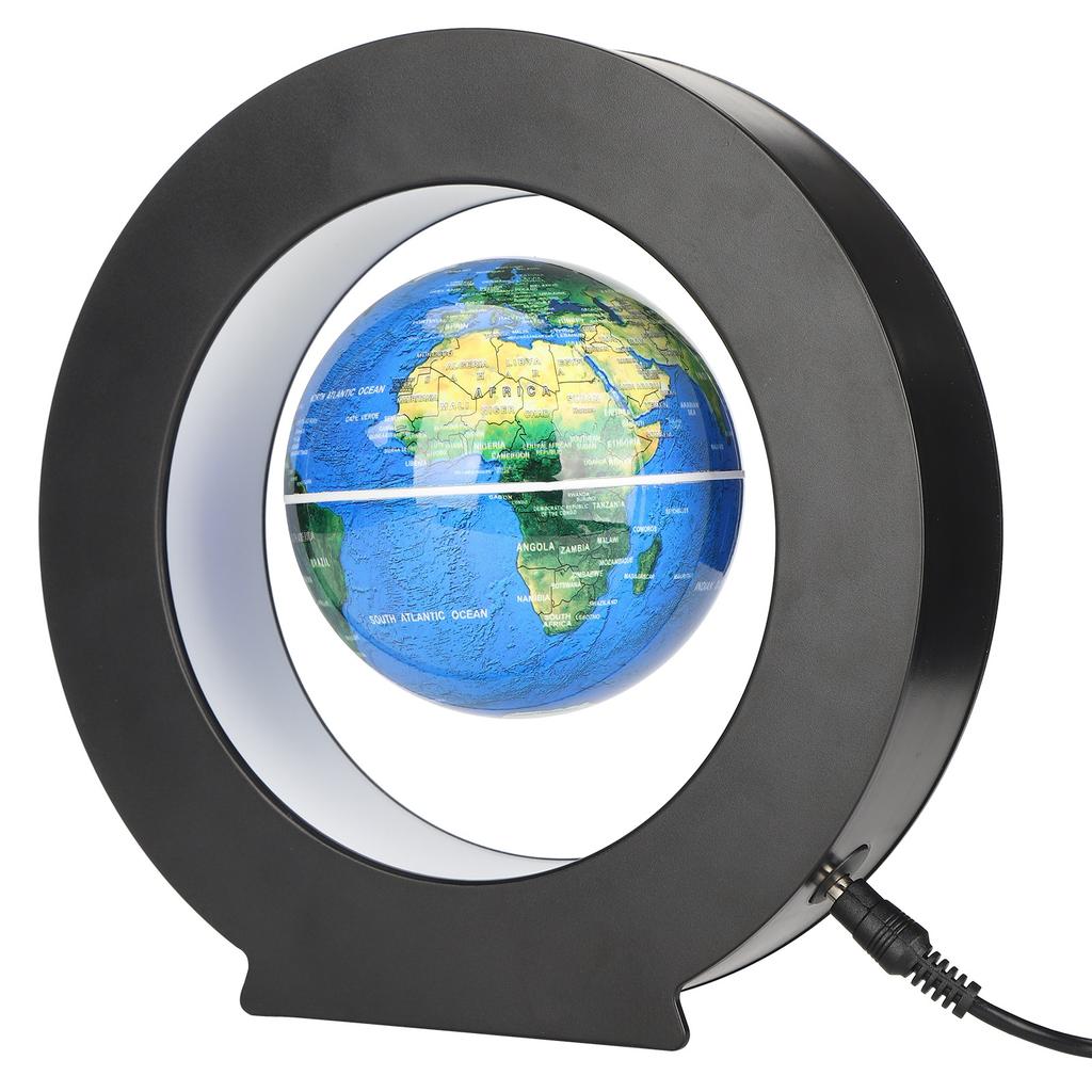 Magnetic Levitation Globe OShap Base World Map Desktop Ball Ornament Teaching Aid