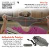 New Hot Sell Portable Heat Massaging Neck Wrap Memory Foam Electrically Heated Massage Neck Heat Therapy Massage Pillow