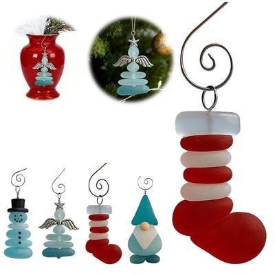 Christmas Coastal Ornaments Christmas Tree Decor Sea Snow Man Christmas Ornament Set For Tree