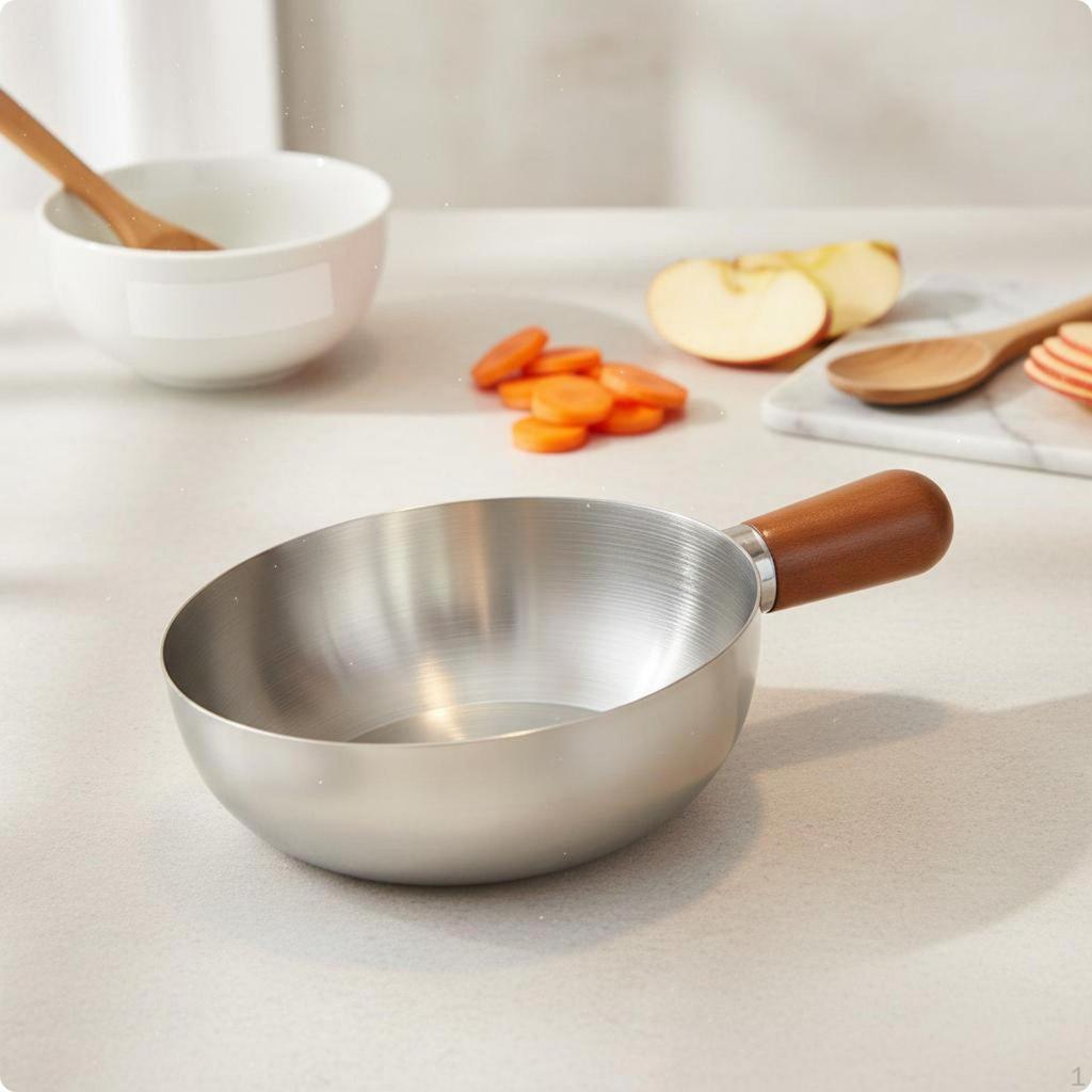 Infant Meal Pot Multifunction Stainless Steel Saucepan Easy To Clean Pan for