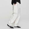Lee X Have A Good Time Collaboration Solid Color Elastic Waist Loose Balloon Casual Pants Unisex pants Off-White LUB007917204607-A00005