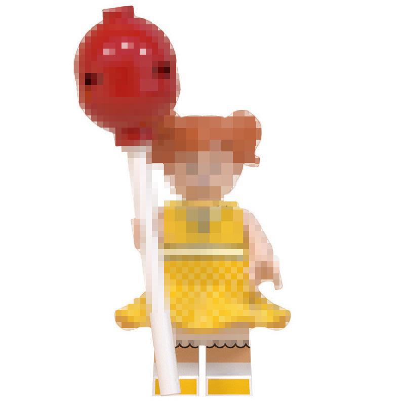 Cartoon Anime Princess Animal Blind Box Mini Building Block Figurines