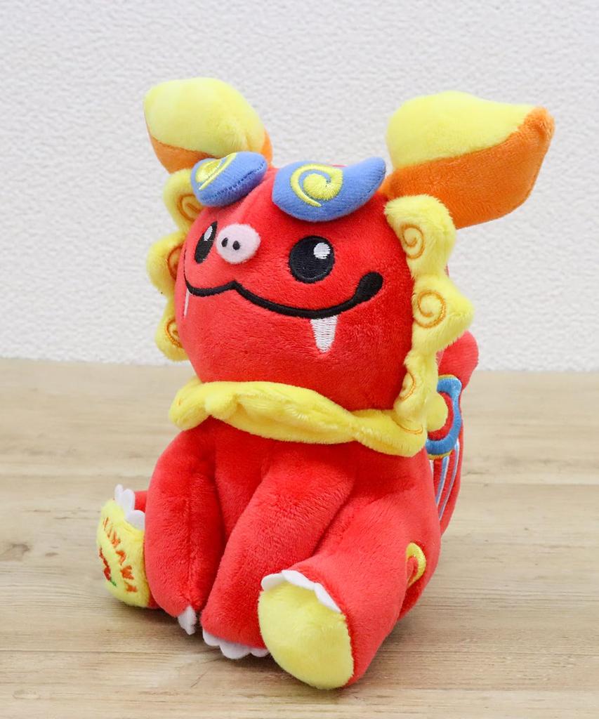 Take Off Okinawa Series Shisa Plush Toy Red