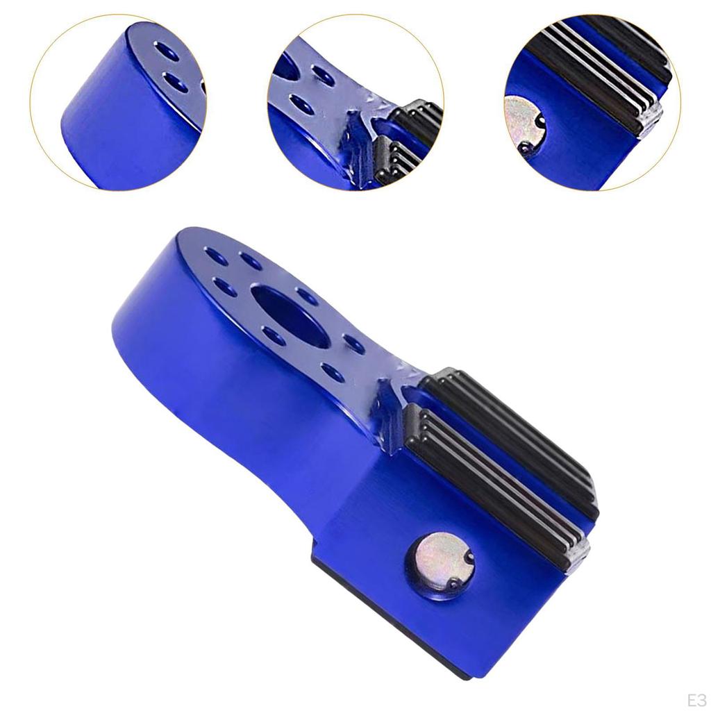 Winch Shackle Mount Drag Hook Connector Sturdy Strong Automotive Towing Tool Aluminum Alloy for