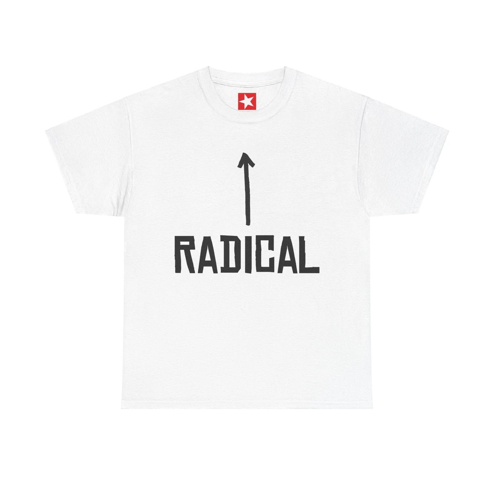 

Radical Arrow Up Tee, Unisex Cotton Shirt, Trendy Graphic T-Shirt, Cool Urban S