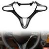 1 buc ABS fibră de carbon volan capac panou Trim pentru Honda Civic 2006 2007-2011 piese accesorii