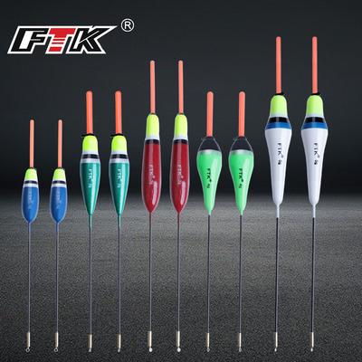 FTK 10pc 1g/0.035oz, 2g/0.070 Oz, 3g/0.105 Oz, 4g/0.141 Oz, 5g/0.176 Oz Fishing Float Set Float Mixed Size Carp Float Fishing Colours