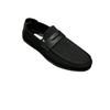 Spring and summer mesh fly-woven Doudou shoes breathable men's fashion trend short black casual leather shoes one-pedal cover